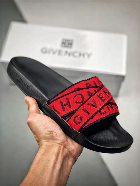 sandalias givenchy hombre|Givenchy men's slippers.